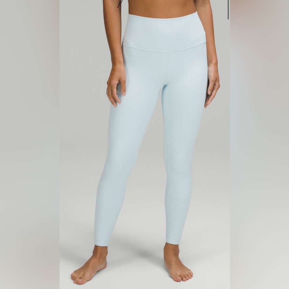 Ice Blue Women Lulu Align Leggings
